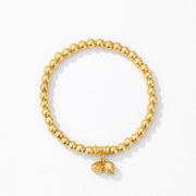 Sand gold bracelet two worlds joy bracelet jewelry lotus flower gift stacking men and women couples